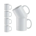 Craft Express 11oz Ceramic Sublimation Mugs: White Glossy Blanks