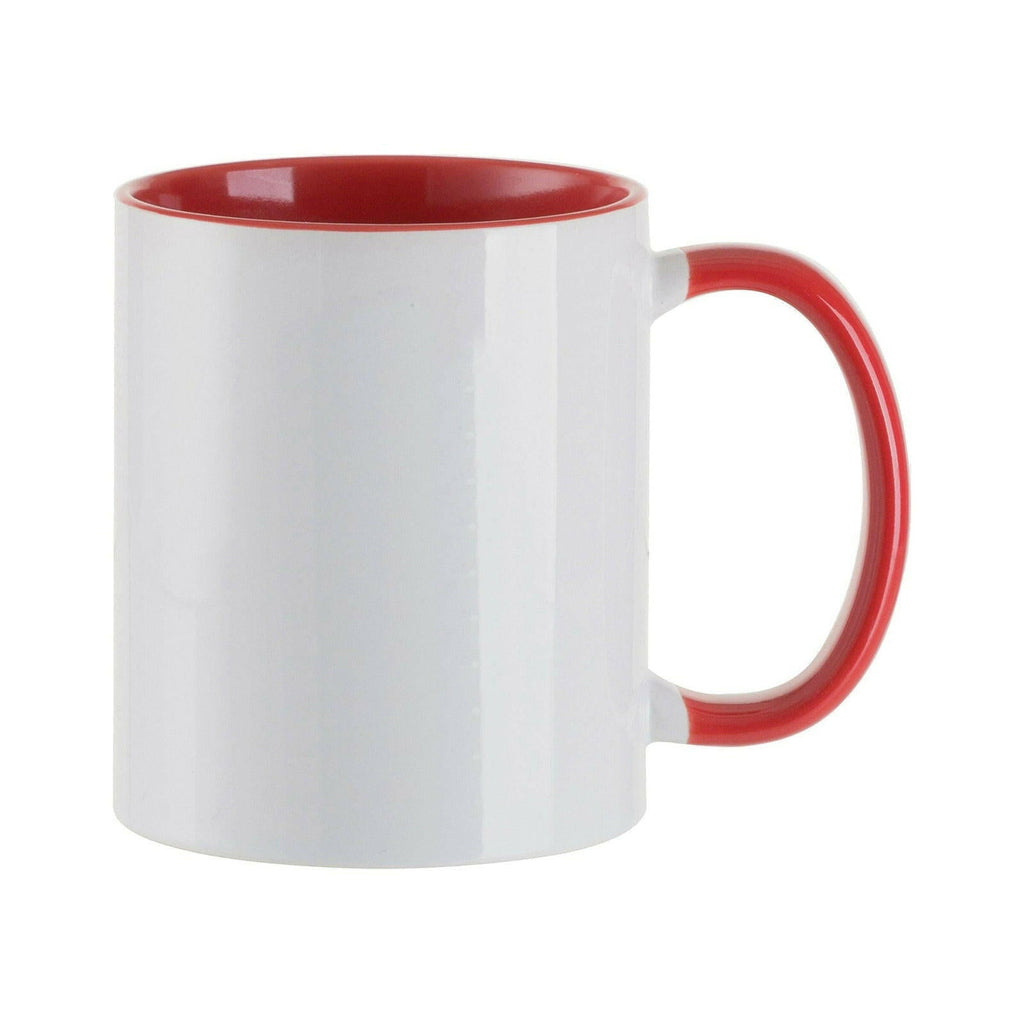 Craft Express 11oz Ceramic Sublimation Mugs: White Glossy Blanks