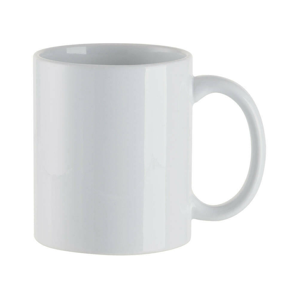 Craft Express 11oz Ceramic Sublimation Mugs: White Glossy Blanks