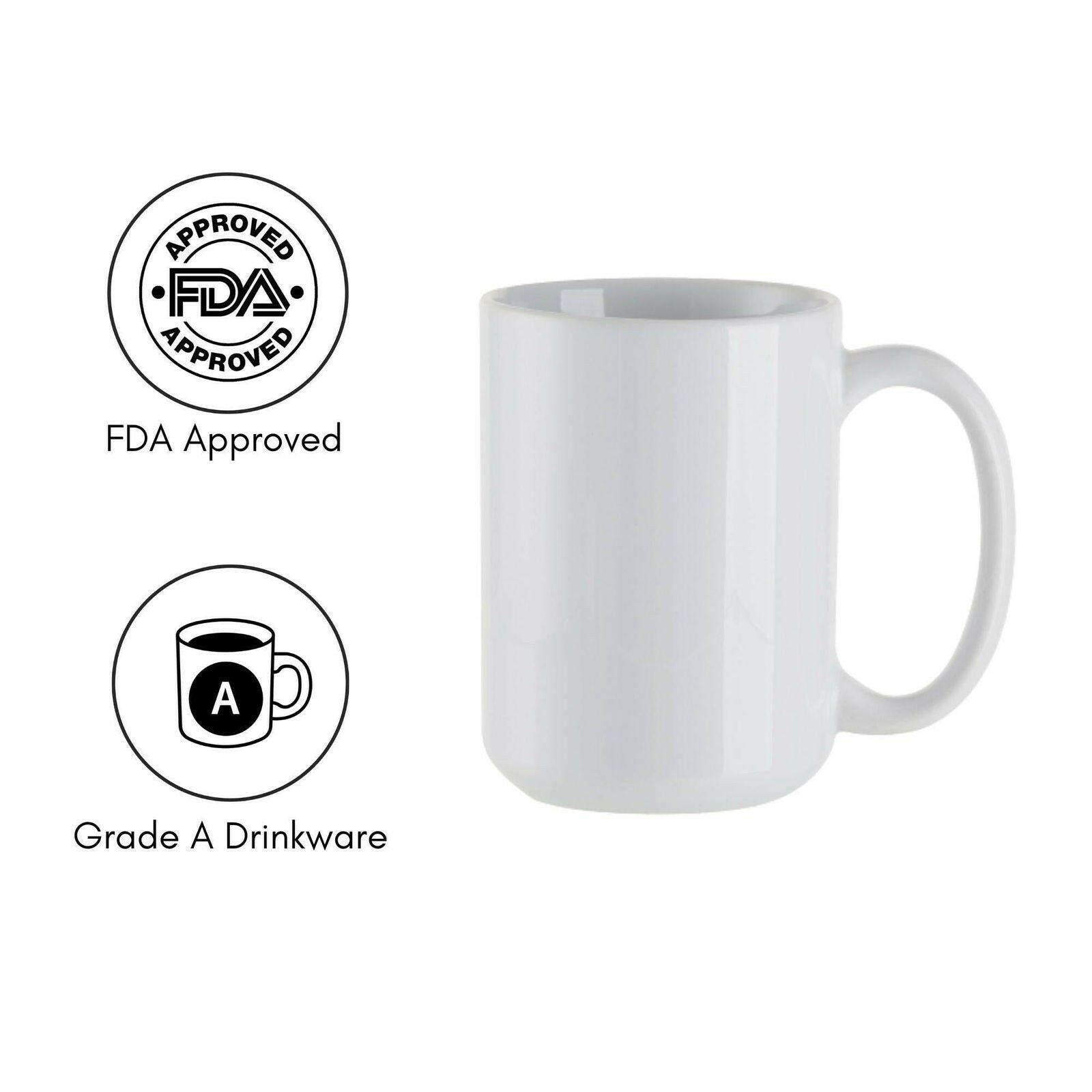 Craft Express 15oz Ceramic Sublimation Mugs
