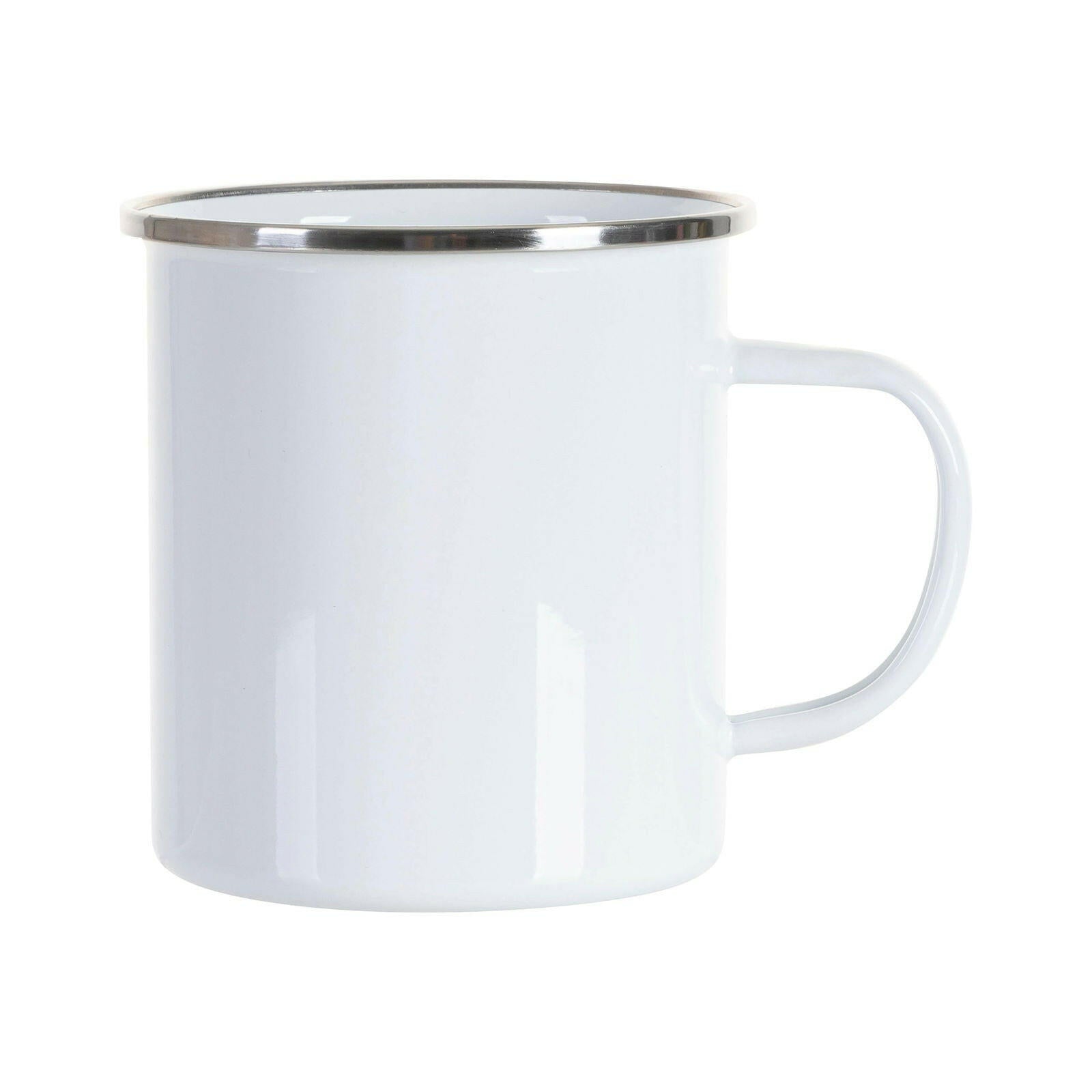 Craft Express White 17oz Camping Mug, Sublimation Ready