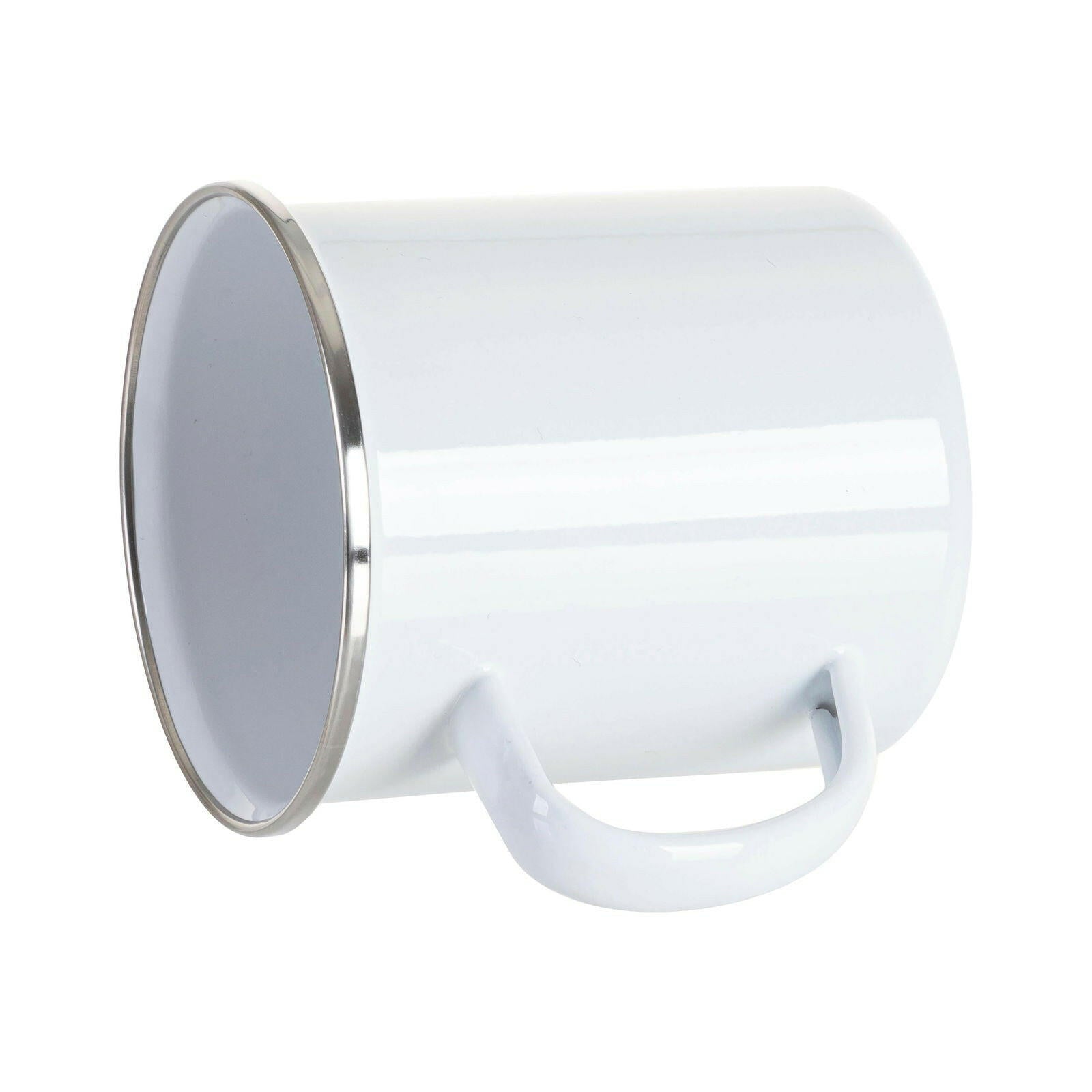 Craft Express White 17oz Camping Mug, Sublimation Ready