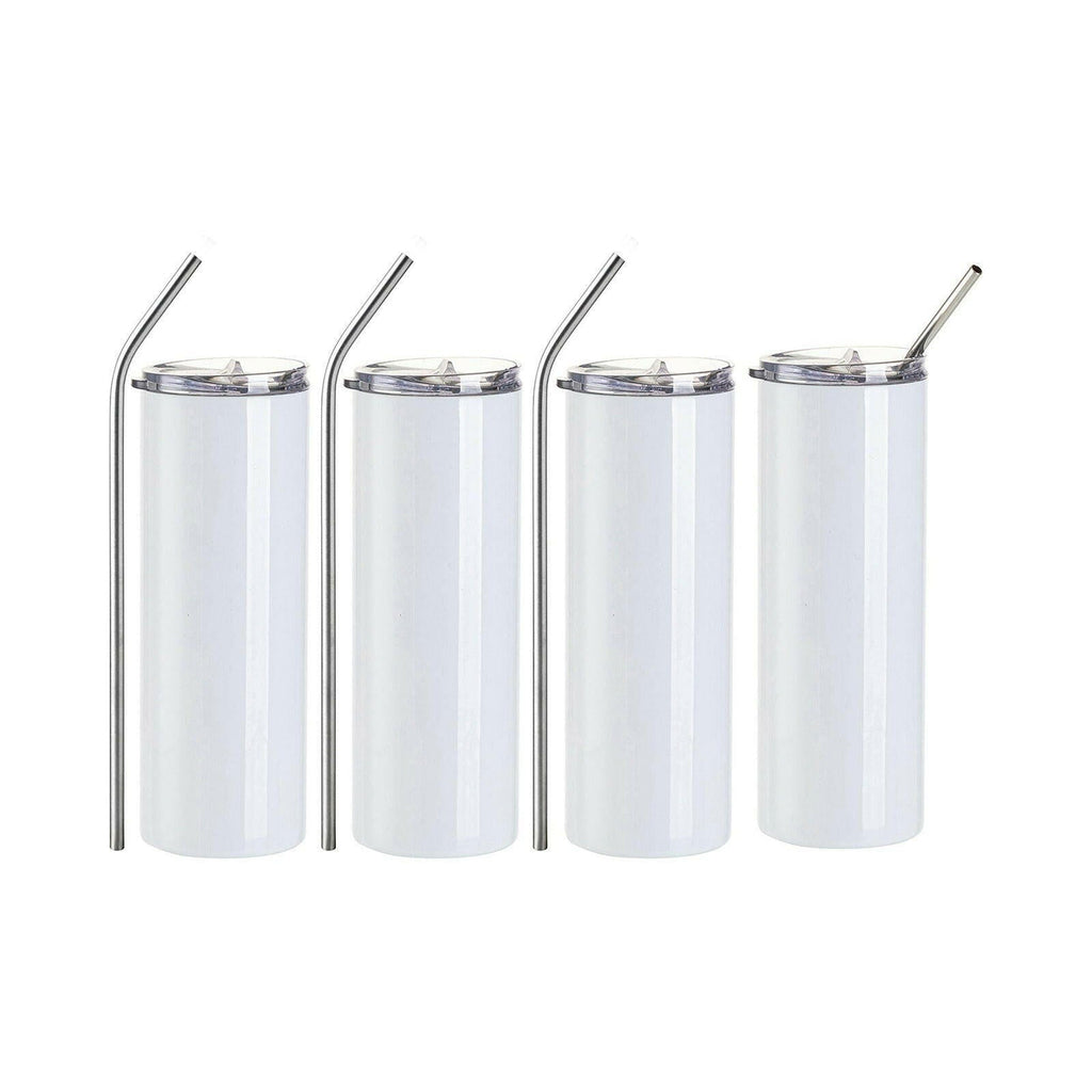 Craft Express 20oz Stainless Steel Skinny Sublimation Tumblers