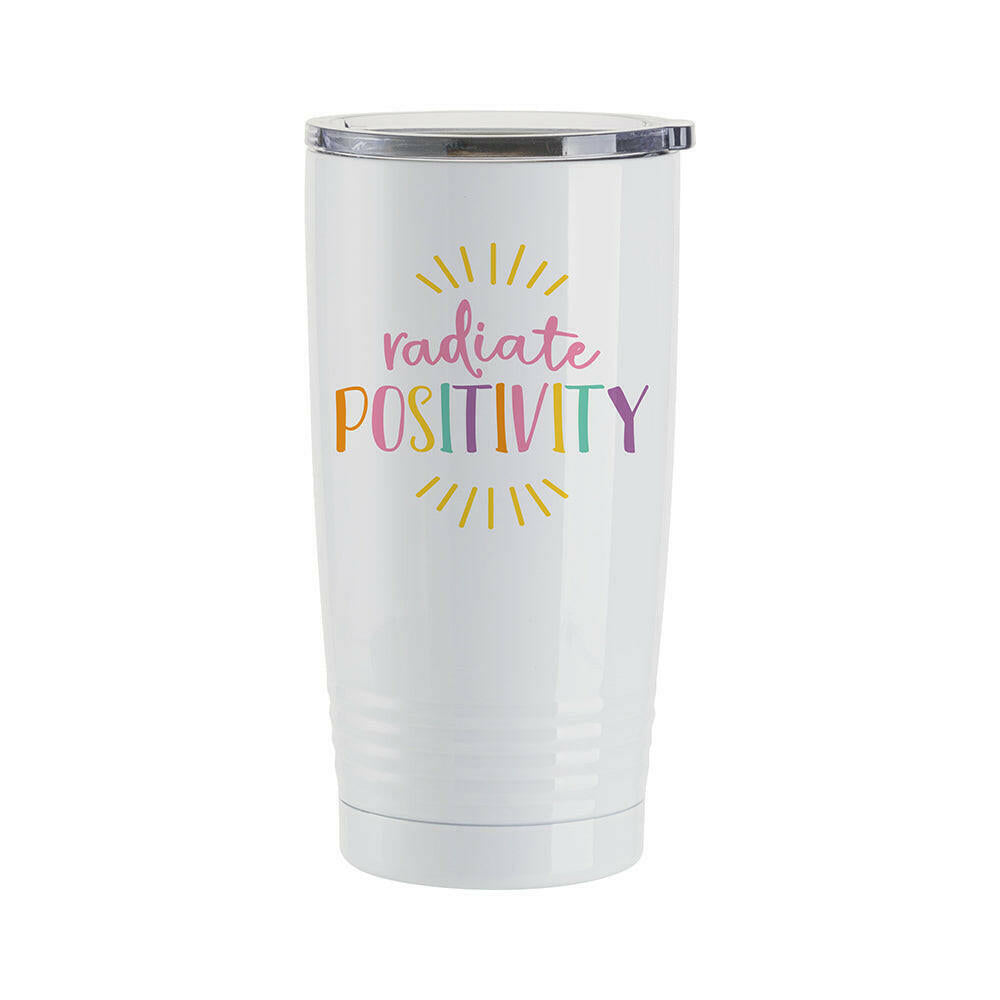 Craft Express 4 Pack 20oz Stainless Steel Sublimation Tapered Travel Tumblers