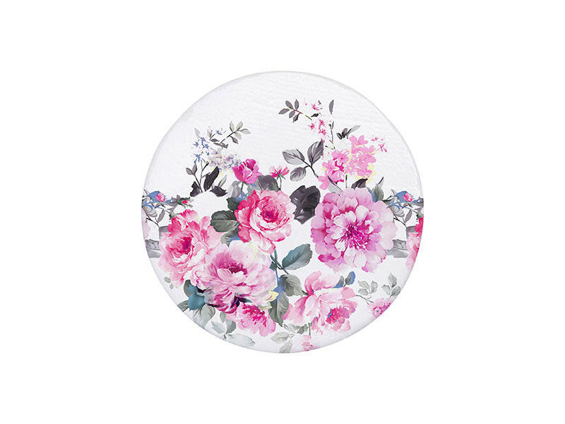 Craft Express 4 Pack Round Marble Sublimation Coasters – 4" White Stone Blanks
