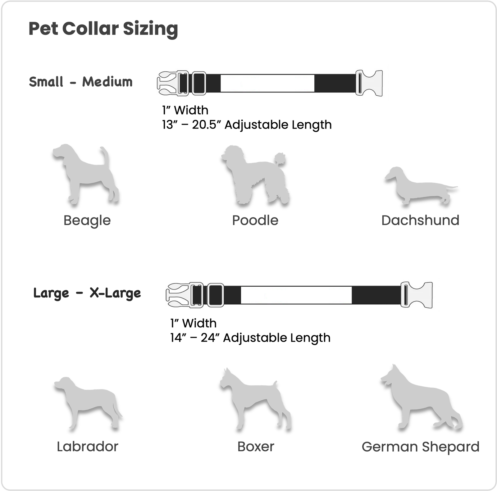 Craft Express 4 Pack Sublimation Pet Collars