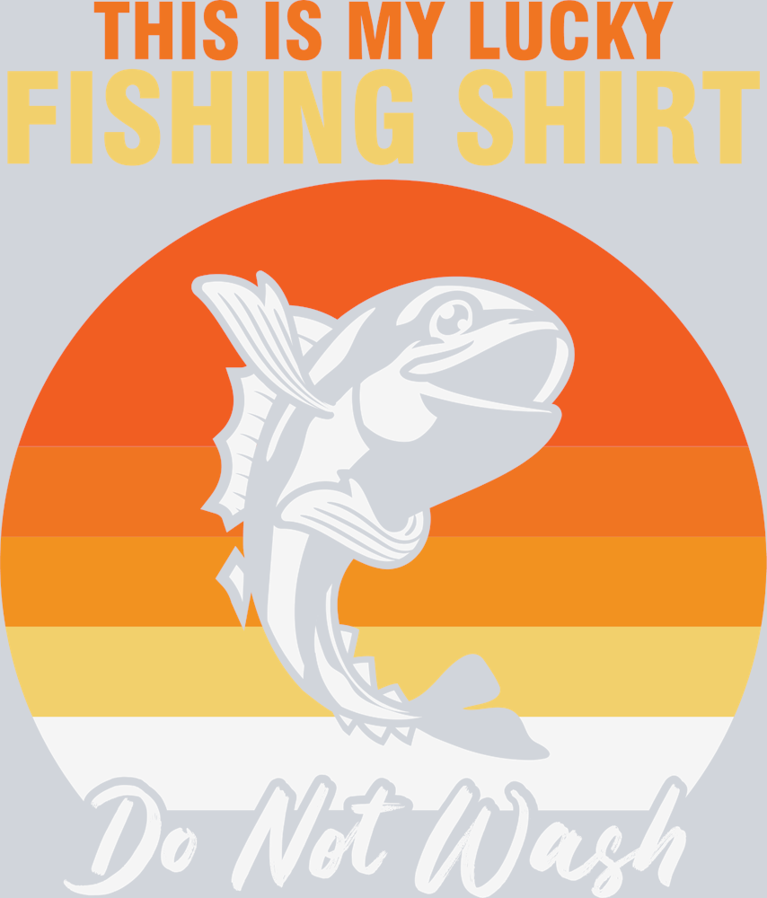 Sports Lucky Fishing Shirt - STK05735 (DTF Transfers)