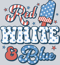 Red White And Blue Ice Cream - STK05150 (DTF Transfers)