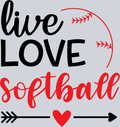 Softball 3 - STK07344 (DTF Transfers)