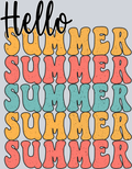 Hello Summer 5 - STK02714 (DTF Transfers)