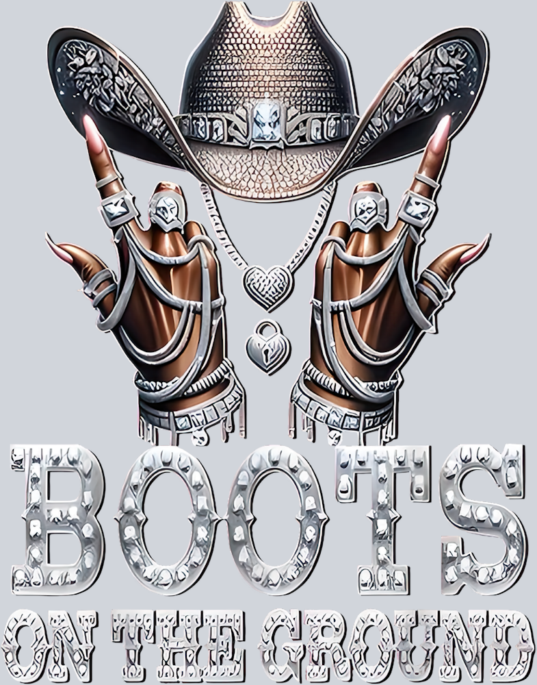 Boots On The Ground 84 - STK01082 (DTF Transfers)