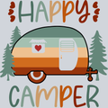 Outdoors Happy Camper - STK04663 (DTF Transfers)