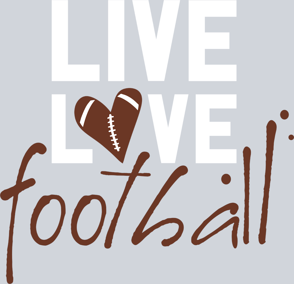 Live Love Football 2 - STK03648 (DTF Transfers)