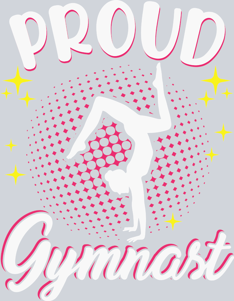 Proud Gymnast 1 - STK07314 (DTF Transfers)