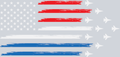 Red White And Blue Jets - STK05151 (DTF Transfers)