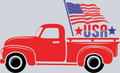 USA Truck - STK06261 (DTF Transfers)