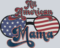 All American Mama Glasses - STK00103 (DTF Transfers)