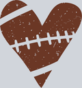 Football Heart Vintage - STK02069 (DTF Transfers)