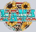Mama Sunflower Leopard - STK03984 (DTF Transfers)