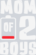 Mom Of 2 Boys Gift From Son Mothers Day - STK04322 (DTF Transfers)